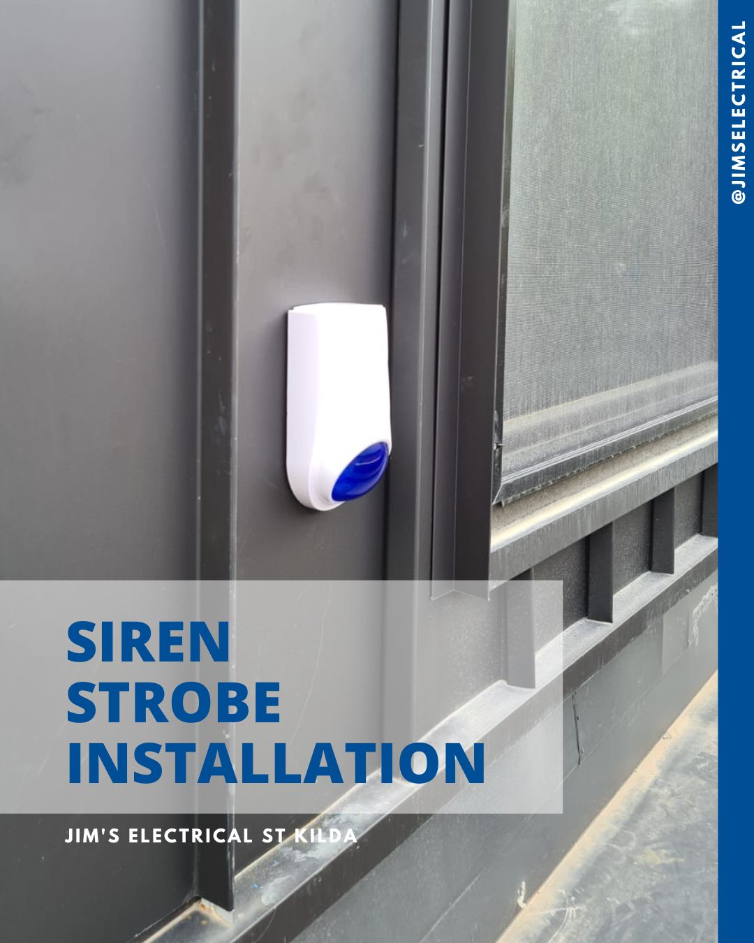 Siren Strobe Alarm Installation